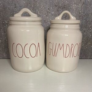 Rae Dunn Artisan Collection Holiday Canisters